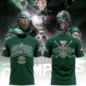 Everett Silvertips WESTERN HOCKEY LEAGUE CHAMPIONS Tee Hoodie