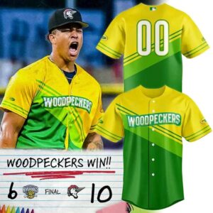 Fayetteville Woodpeckers Crayola 2026 New Season Custom Baseball Jersey