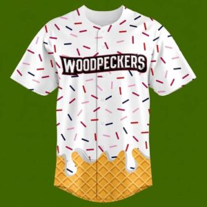 Fayetteville Woodpeckers Ice Cream 2026 Custom Baseball Jersey