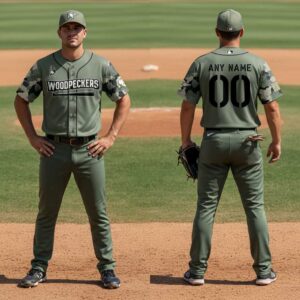 Fayetteville Woodpeckers Military Appreciation Night 2026 Custom Baseball Jersey