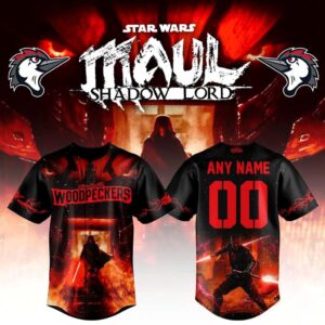 Fayetteville Woodpeckers Star Wars Nights 2026 Baseball Jersey