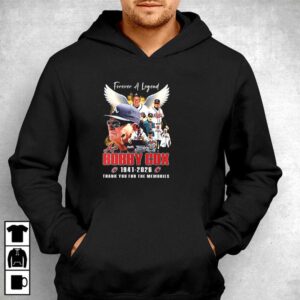 Forever A Legend Bobby Cox 1941 2026 Thank You For The Memories Shirt