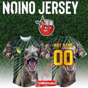 Fort Wayne TinCaps 2026 Dino Night Custom Baseball Jersey