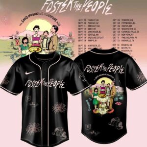 Foster The People THE GOOD MOURNING SUNSHINE TOUR For Fan Jersey