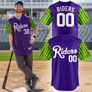 Frisco RoughRiders Melonheads Night 2026 Custom Baseball Jersey