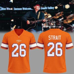 George Strait Clemson Tigers Footbal Tour 2026 Football Jersey