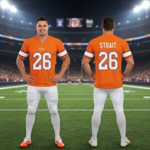 George Strait Clemson Tigers Footbal Tour 2026 Football Jersey