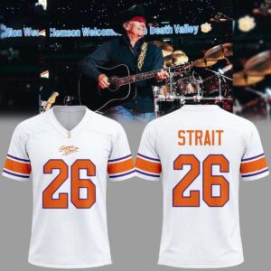 George Strait Clemson Tigers Footbal Tour 2026 Football Jersey
