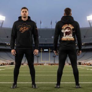 George Strait Texas Longhorns 2026 Black Hoodie