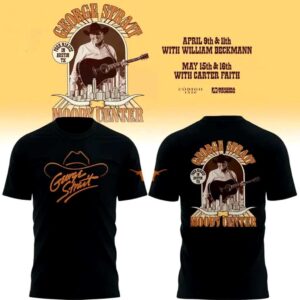 George Strait Texas Longhorns 2026 Black Hoodie