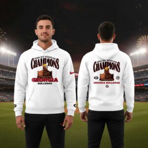 Georgia Bulldogs 2026 SEC Regular Season Champions Hoodie Georgia Bulldogs 2026 SEC Regular Season Champions Hoodie