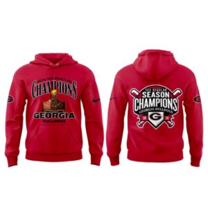 Georgia Bulldogs 2026 SEC Regular Season Champions Red Hoodie