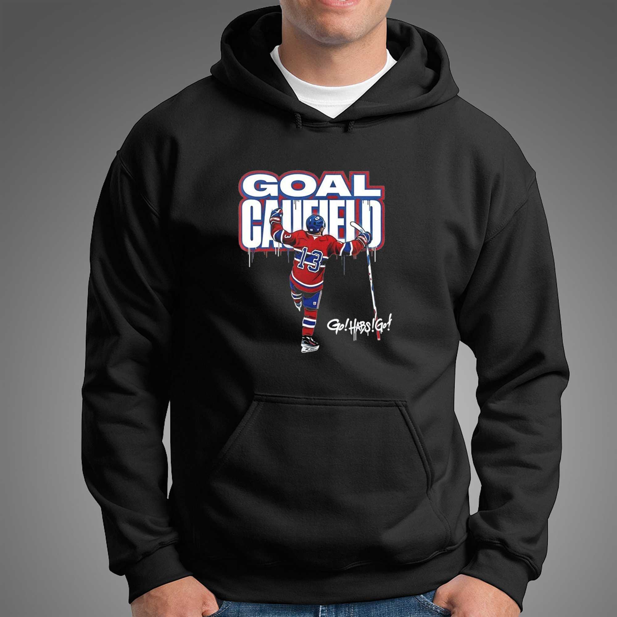 Go Habs Go Goal Caufield Montreal Canadiens hockey Shirt Go Habs Go Goal Caufield Montreal Canadiens hockey Shirt