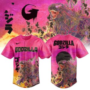 Godzilla King of Monsters Batik 2026 Baseball Jersey
