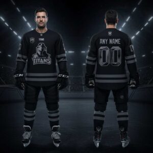 Gold Coast Titans Black Hockey Jersey