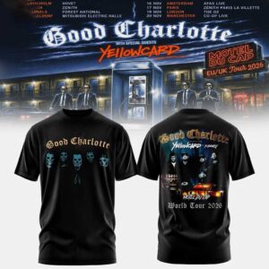 Good Charlotte Motel Du Cap Pop Punk Tour 2026 Tee Hoodie