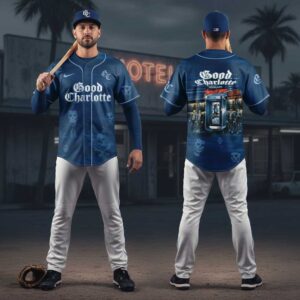 Good Charlotte Motel Du Cap Tour 2026 Baseball Jersey