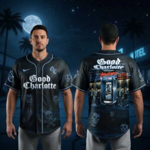 Good Charlotte Motel Du Cap Tour 2026 Baseball Jersey