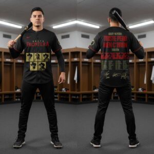 Grupo Frontera Us Tour 2026 Triste Pero Bien C’Bron Baseball Jersey