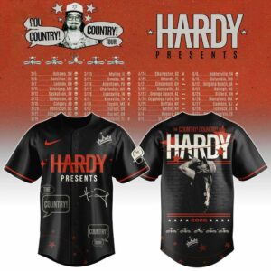 Hardy The Country Country Tour 2026 Baseball Jersey