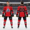 NRL Dolphins 2026 Blackout Custom Hockey Jersey