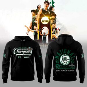 Hawaii Rainbow Warriors NCAA National Champions 2026 Hoodie