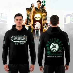 Hawaii Rainbow Warriors NCAA National Champions 2026 Hoodie