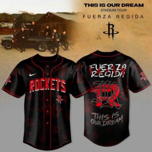 Houston Rockets Fuerza Regida This Is Our Dream Tour Jersey