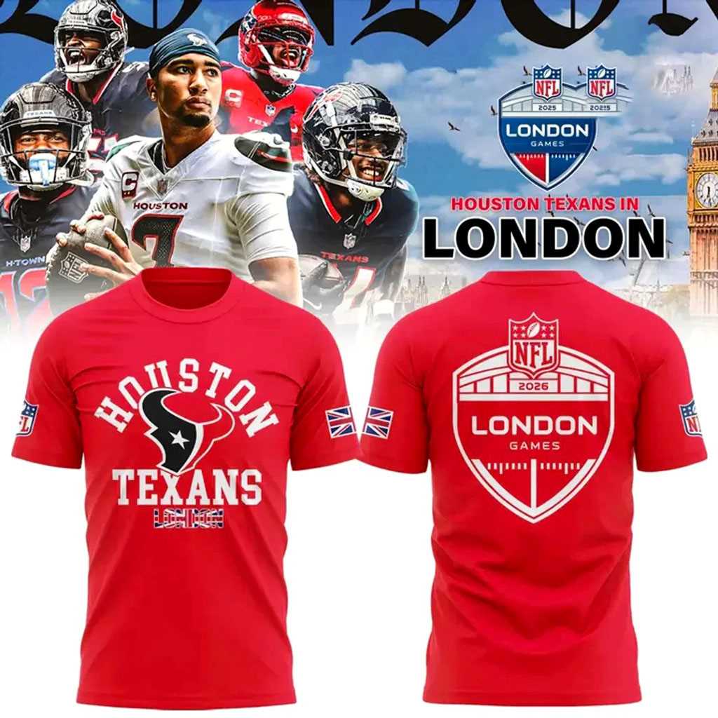 Houston Texans NFL London Game 2026 Hoodie Houston Texans NFL London Game 2026 Hoodie