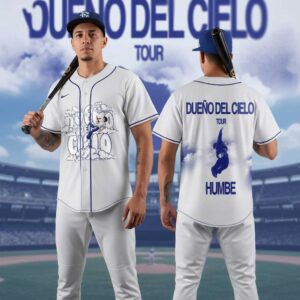Humbe Dueño del Cielo Tour 2026 Baseball Jersey