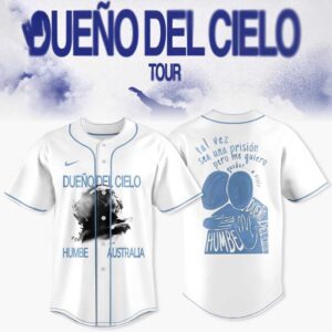 Humbe Dueño del Cielo Tour 2026 Baseball Jersey