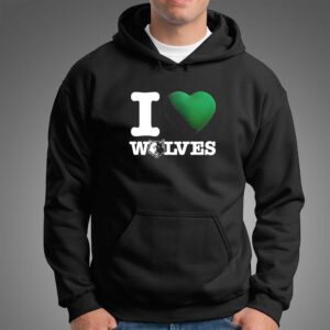 I Love Wolves Minnesota Timberwolves Nba 2026 Playoffs Shirt
