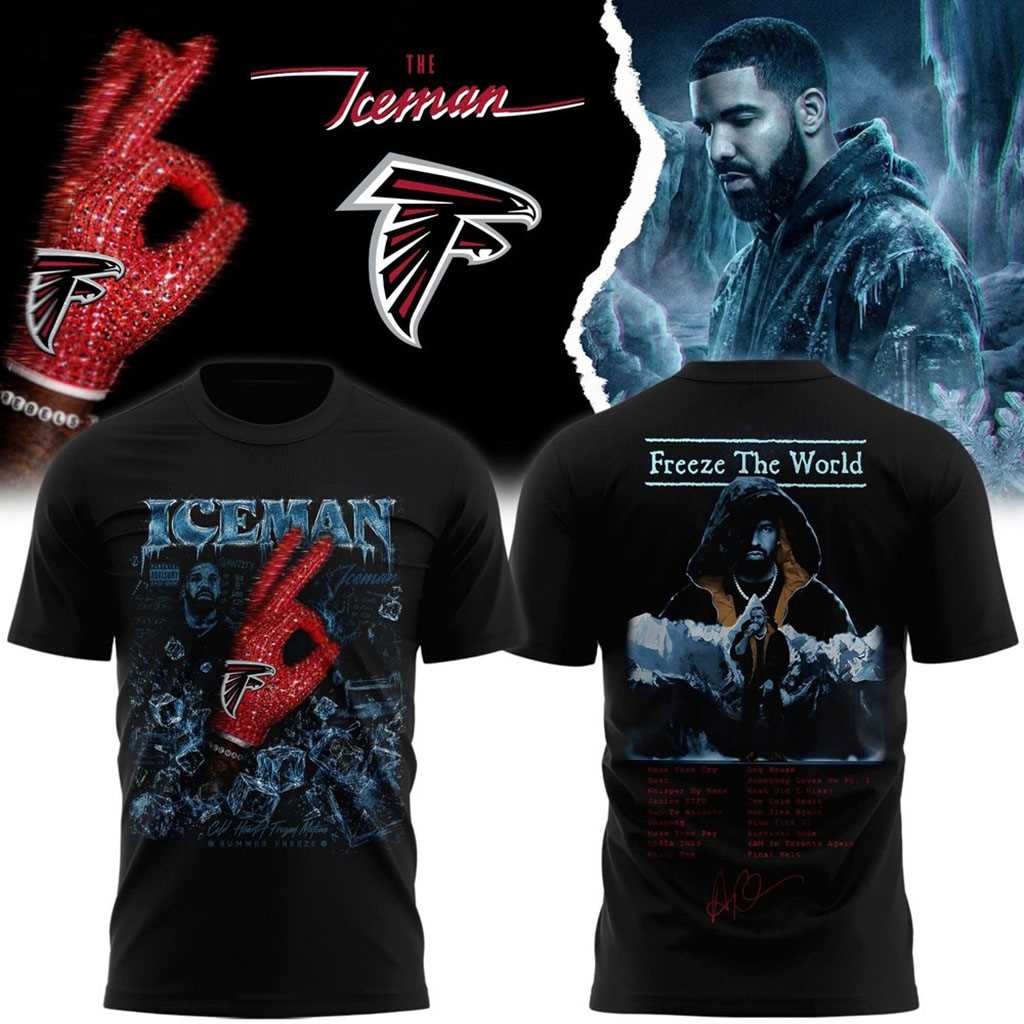 Iceman Drake album Atlanta Falcons Hoodie Iceman Drake album Atlanta Falcons Hoodie