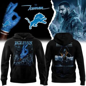 Iceman (Drake album) Detroit Lions Hoodie