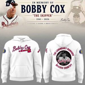 In Memory Of Bobby Cox Hoodie