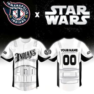 Indianapolis Indians Indy Star Wars Night 2026 Personaized Baseball Jersey
