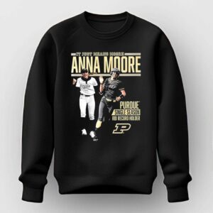It Just Means Moore Anna Moore Purdue Boilermakers Single Season Rbi Record Holder Shirt
