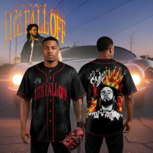 J. Cole The Fall Off Tour For Fan Baseball Jersey