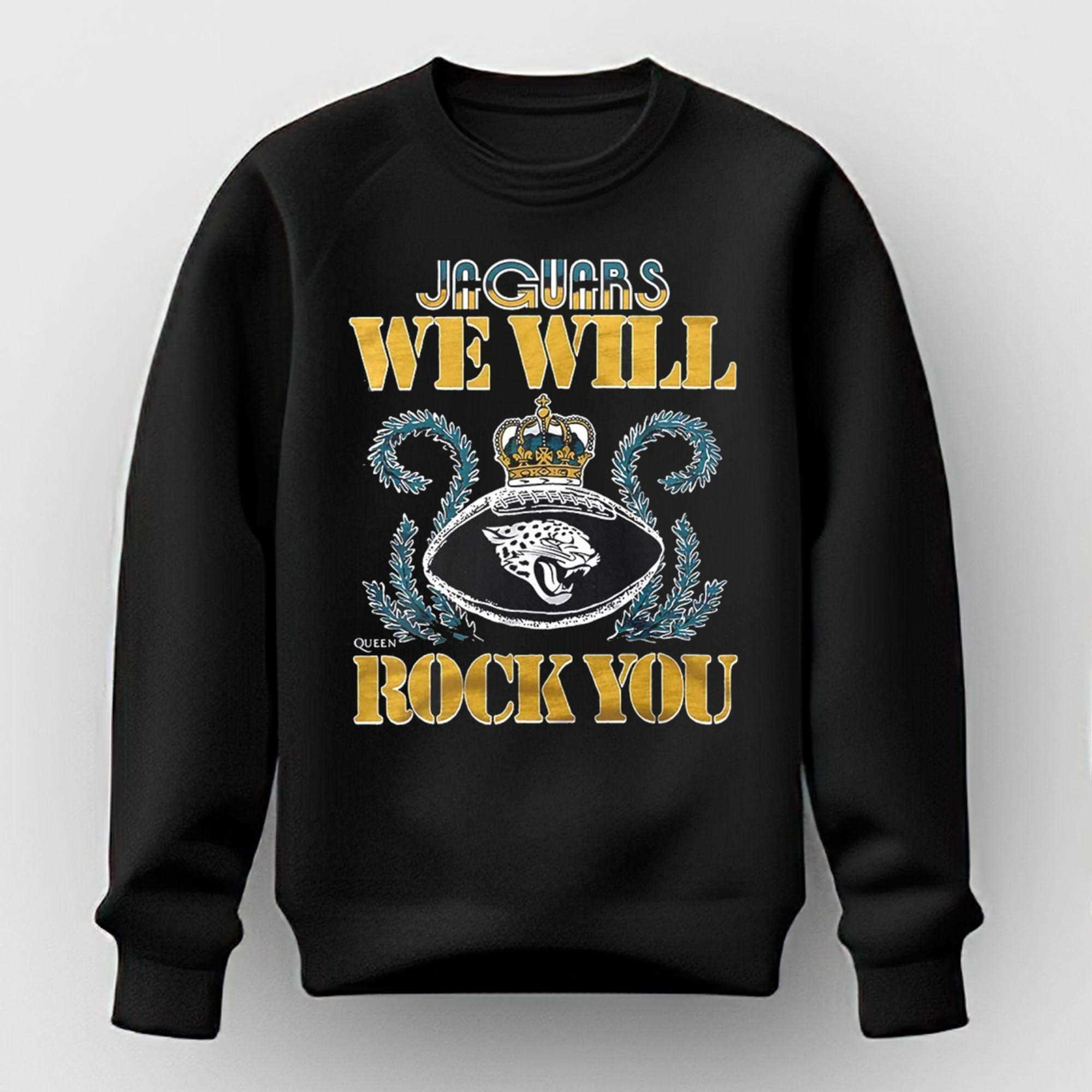 Jacksonville Jaguars Nfl Queen We Will Rock You 2026 Shirt Jacksonville Jaguars Nfl Queen We Will Rock You 2026 Shirt