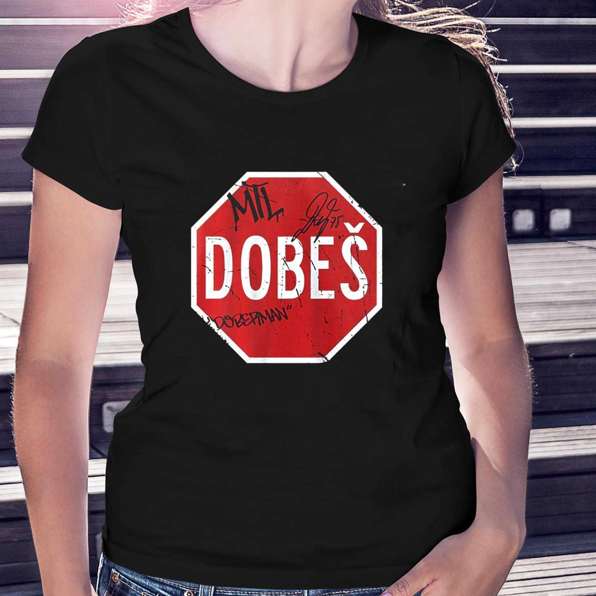 Jakub Dobes Montreal Canadiens Nhl Stop Sign Signature Shirt Jakub Dobes Montreal Canadiens Nhl Stop Sign Signature Shirt