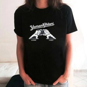 James Outman Wearing Shohei Otani Yamamotani Fusion Shirt
