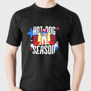 Jarrett Allen Cleveland Cavaliers NBA wearing Hot Dog Season Shirt