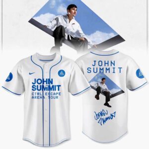 John Summit CTRL ESCAPE Arena Tour 2026 Baseball Jersey