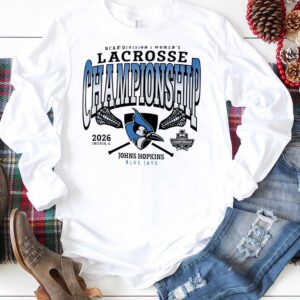 Johns Hopkins Blue Jays NCAA Division I Womens Lacrosse Championship 2026 Tee