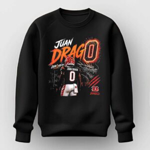 Juan Drago Zeroed In Cincinnati Bengals football Shirt
