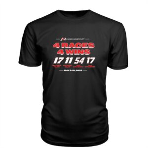 Kaden Honeycutt 4 Races 4 Wins 2026 Shirt