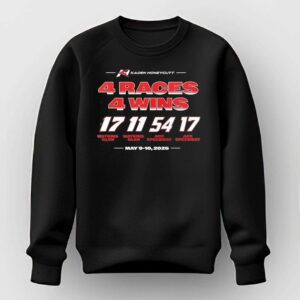 Kaden Honeycutt 4 Races 4 Wins 2026 Shirt