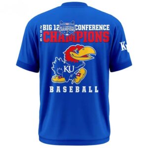 Kansas Baseball Big 12 champions 2026 Shirt