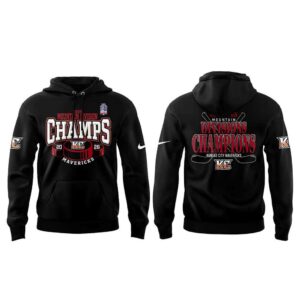 Kansas City Mavericks 2026 Mountain Division Champions Hoodie