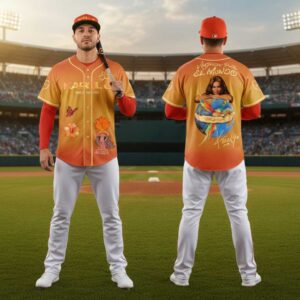 Karol G 2026 Viajando Por El Mundo Tropitour Baseball Jersey